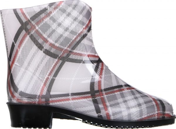 Полусапоги резиновые Шотландка серая 38 размер