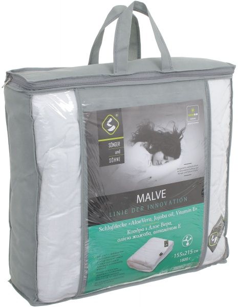 Одеяло Malve с пропиткой Aloe Vera 155x215 см Songer und Sohne