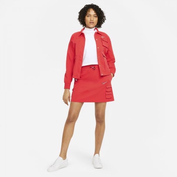 Футболка Nike W NSW TEE LS MOCK LOVE DB9735-100 р.L білий