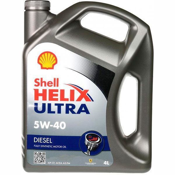 Моторне мастило SHELL Helix Diesel Ultra 5W-40 4 л (550021541)