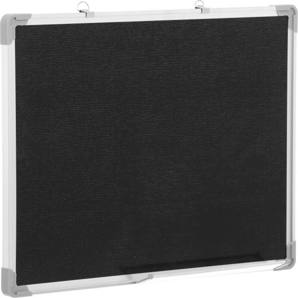 Доска магнитная Nota Bene 60х45 см с алюминиевой рамкой черная 