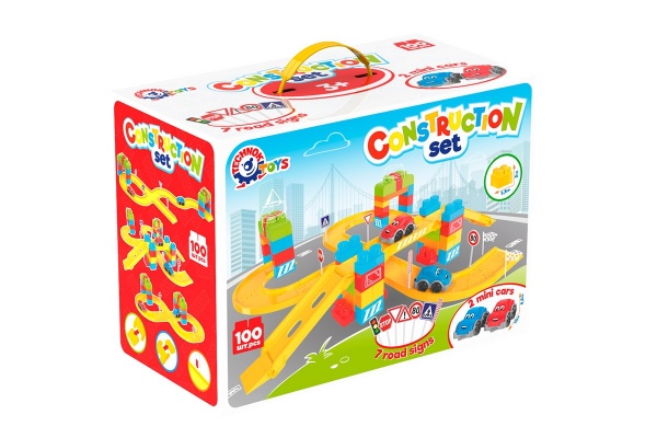 Конструктор будівельний ТехноК 100 елементів 8324