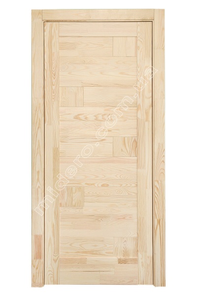 Дверное полотно Домінант-Вуд Мозаика 2-2 – глухое 900х2000х36 ПО 900 мм под покраску 
