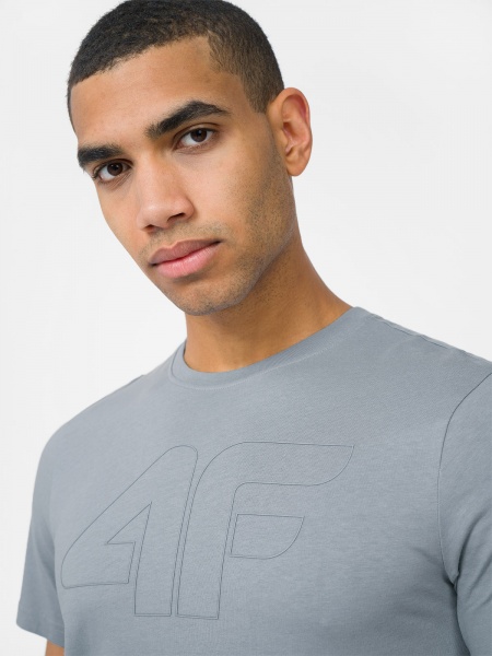 Футболка 4F TSHIRT M1048 4FSS23TTSHM1048-34S р.M блакитний