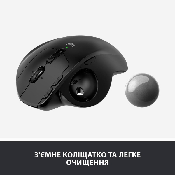 Мышка Logitech Bluetooth Mouse MX Ergo graphite (910-005179) 