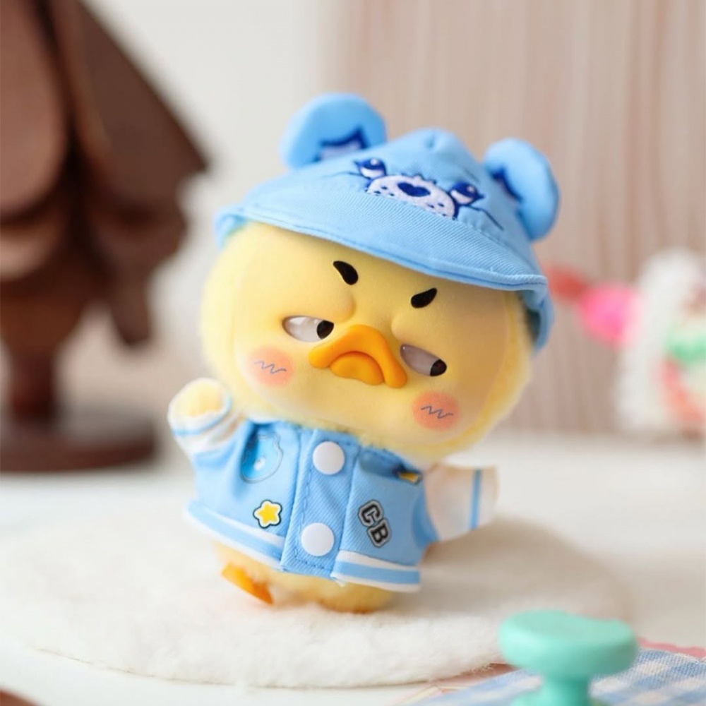 Колекційна м'яка іграшка Pop Top з кільцем Upset Duck x Care Bears Будь веселкою різнокольоровий AP17183806800C