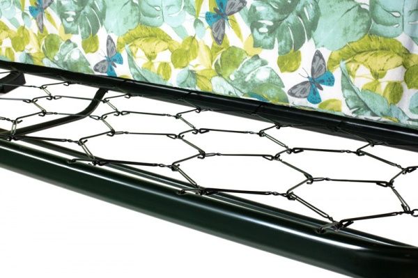 Гойдалка з навісом OLSA Турин Преміум зелений 