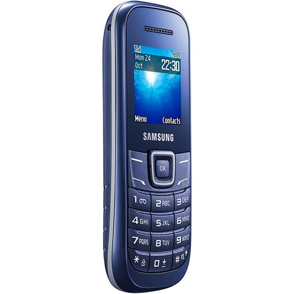 Телефон мобільний Samsung E1200 indigo blue
