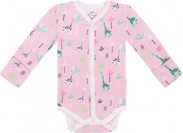 Боди для девочки Sasha р.74 розовый 