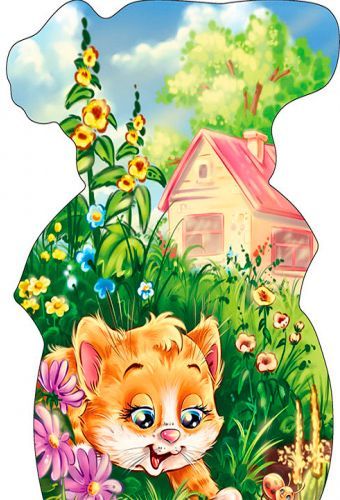 Книга-развивайка «Забавные лапки. Котёнок» 978-966-74-7667-0