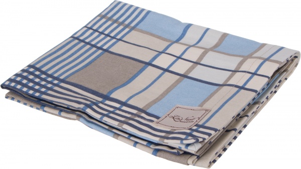 Раннер Шато клетка 40x140 см синий La Nuit 