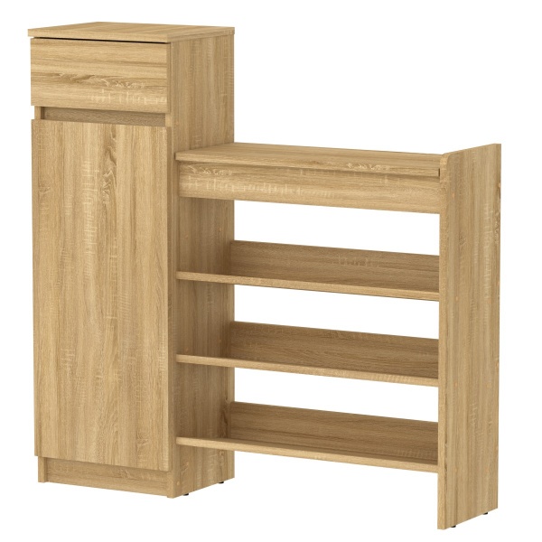 Тумба для взуття Компаніт ТО-16 280x1000x1000 мм дуб сонома 