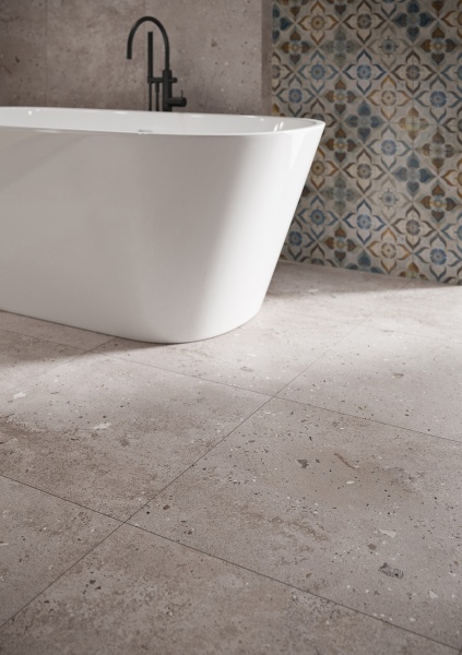 Клинкерная плитка DARKSIDE GRYS PATERN 60х60 (1,08) Ceramika Paradyz