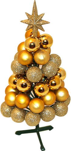 Декорація новорічна Ялинка з куль 31 см 31474 