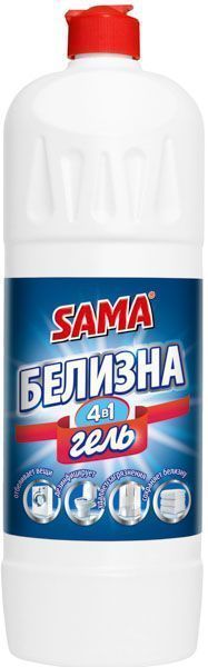 Отбеливатель SAMA 4 в 1 1000 мл