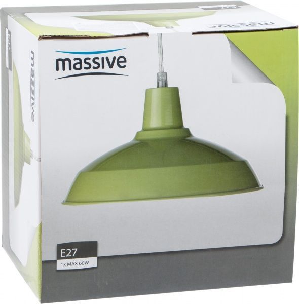 Подвес Philips Massive 40851/33/10 Janson 1x60 Вт E27 зеленый 915004227701 