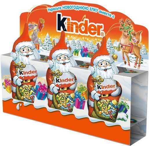 Шоколадные фигурки Kinder «Дед мороз» 45 г