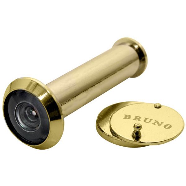 Глазок дверной Bruno 65-100 мм полированная латунь