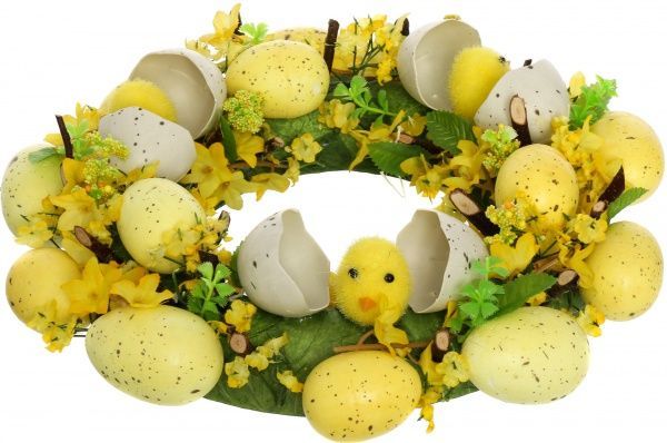 Венок пасхальный 30 см A51645B