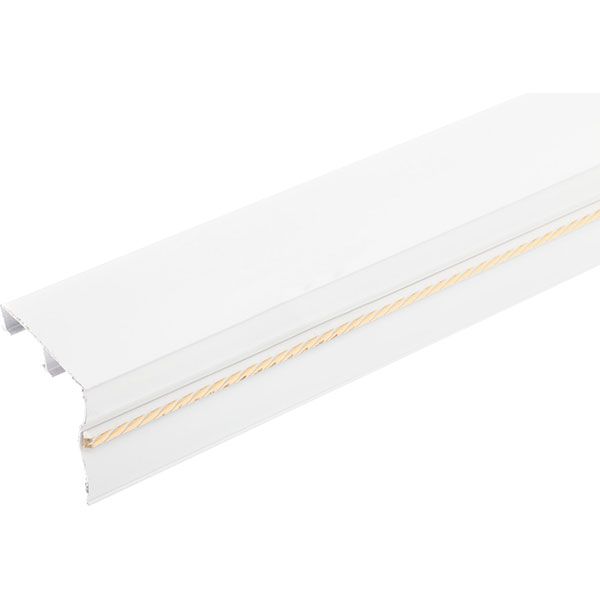 Карниз Талсистем 801038 одна косичка белый 2.5 м