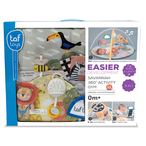 Развивающий коврик Taf Toys с дугами коллекции Саванна_Приключения на 360° 12785