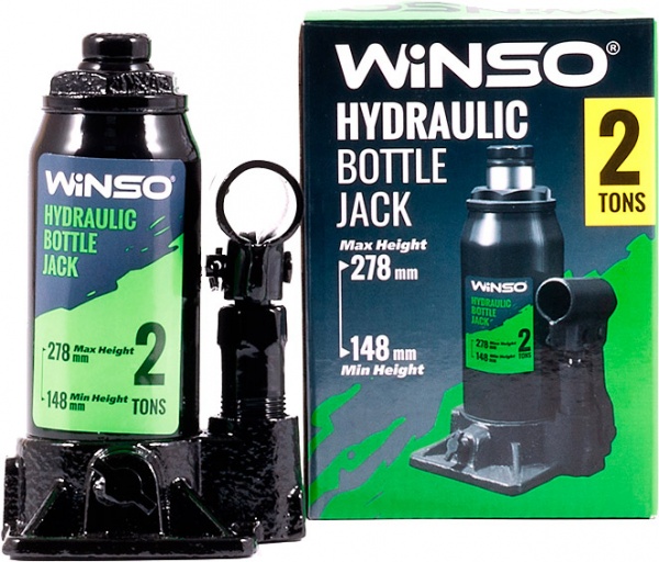 Домкрат гидравлический WINSO телескопический 70200 2 т