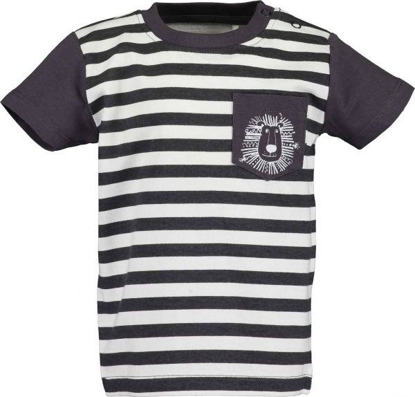 Футболка для хлопчиків Blue Seven р.68 чорний із білим 928126 X_991_р.68 