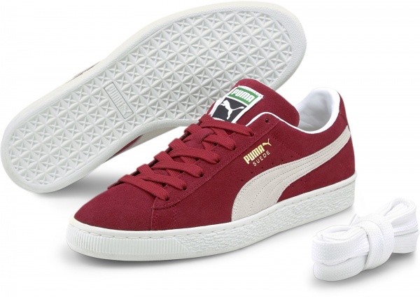 Кросівки Puma Suede Classic XXI 37491506 р.45 червоно-білий