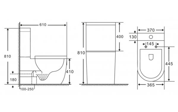 Унитаз-компакт Imprese OSLAVA Rimless c06507103