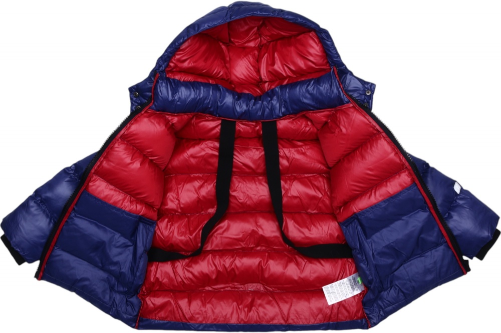 Куртка-пуховик для хлопчиків Luna Kids р.164 темно-синій 203MHAA008