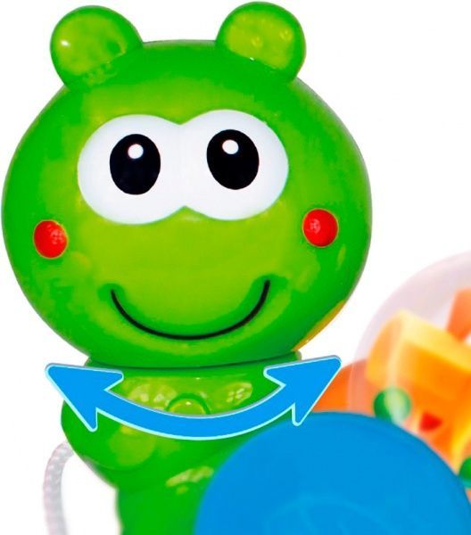 Каталка Bebelino Гусеница с шариками