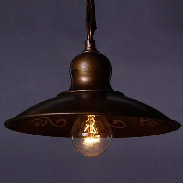 Підвіс Altalusse 1x40 Вт E27 антична бронза