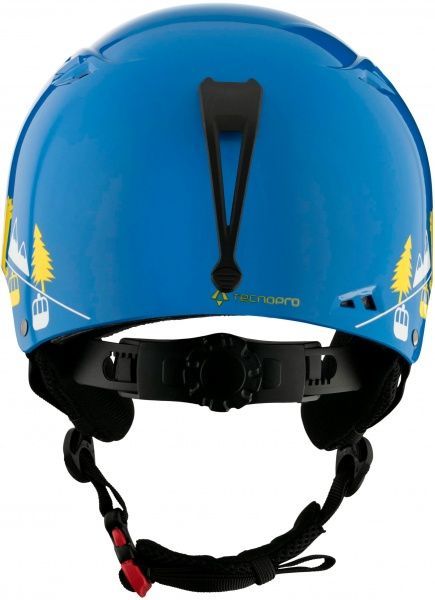 Шлем TECNOPRO Snowfoxy 253521-BLUE S голубой с желтым