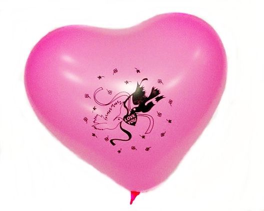 Кульки повітряні Серця 61110/5 5 шт. 