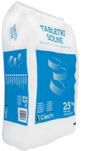 Соль таблетированная Soda Polska CIECH S.A. 25 кг