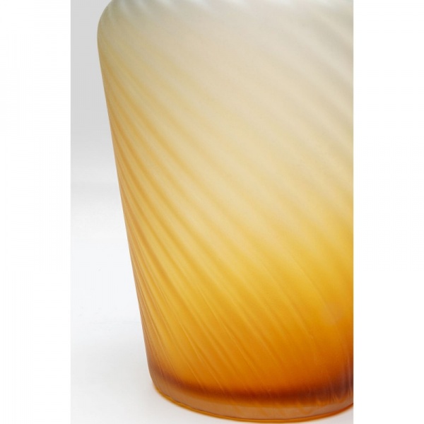 Ваза KARE Design Paris 33 см сірий із помаранчевим 