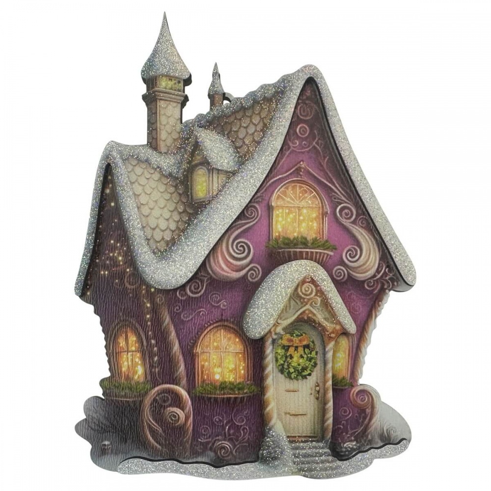 Підвіска MIS LT Хатинка замок 10 см в асортименті