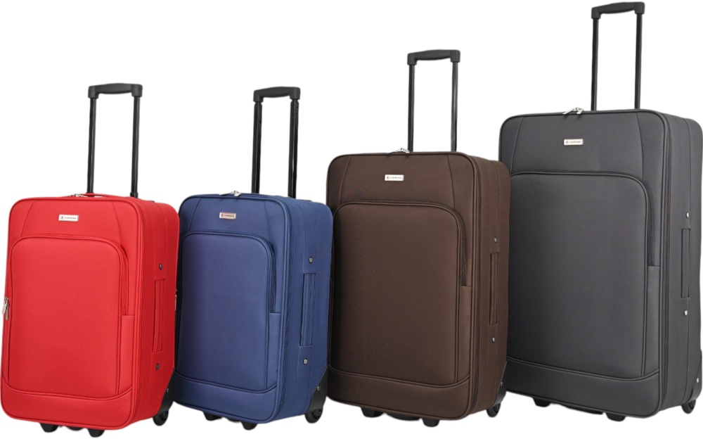 Чемодан Compass MS-2502 30 л красный 36x20x54 см S