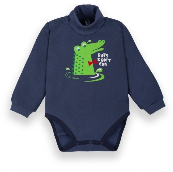 Боді Габбі Зубастики р.80 синій BD-20-23-2 