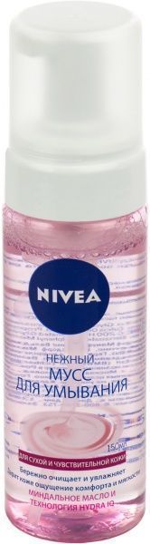 Мус для вмивання Nivea Aqua Effect ніжний 150 мл
