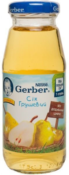 Сік Gerber Груша 175 мл