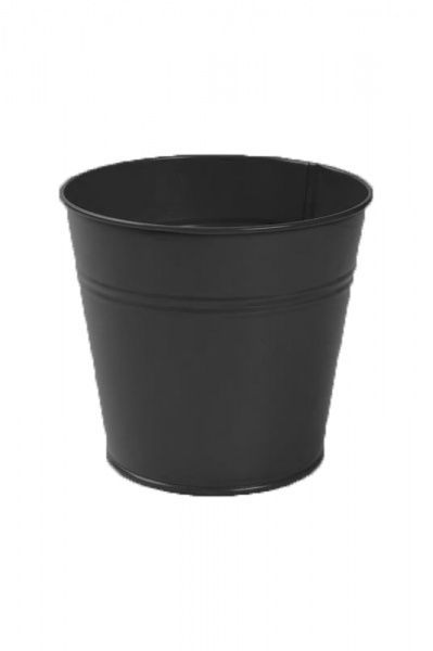 Ведерко Flor круглый 1л черный 