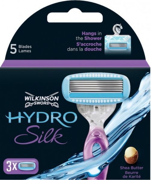 Сменный картридж WILKINSON SWORD HYDRO Silk 3 шт.