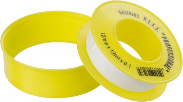 Стрічка тефлонова газова 12 м 12 мм