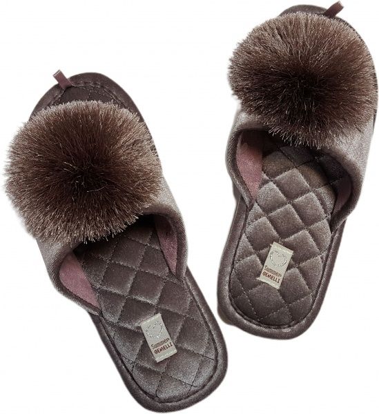 Тапки домашние Gemelli Шар 1 р. 38 бежевый 