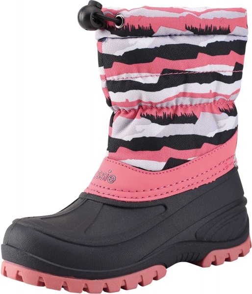 Чобітки зимові дитячі для дівчинки Reima 769130-3471 р.33 кораловий 