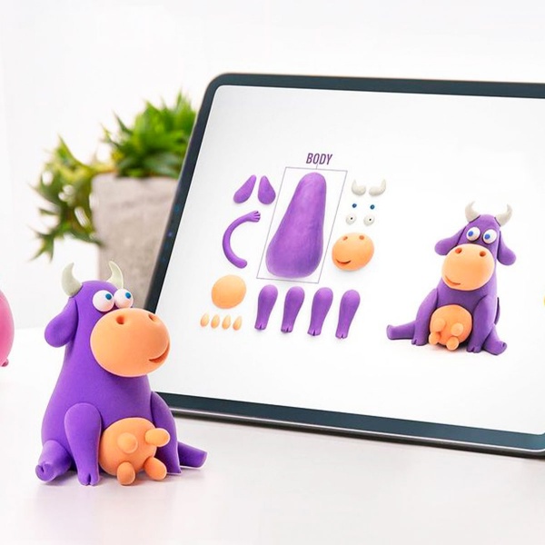 Набір для ліплення Lipaka Корівка 30047-UA01