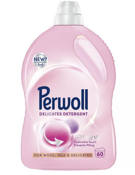 Гель для машинной и ручной стирки  Perwoll для шерсти, шелка и деликатных тканей 3 л
