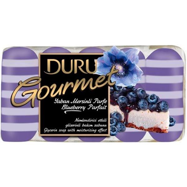 Мыло Duru Gourmet Черничное парфе 5x75 г