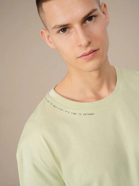 Футболка Outhorn HOL22-TSM607-42S р.S лайм